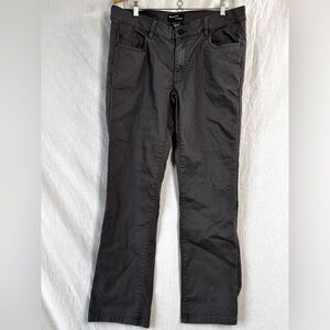 Black Diamond Denim Pants Forged Black Grey Climbing Mens 36x32 Actual 36x30